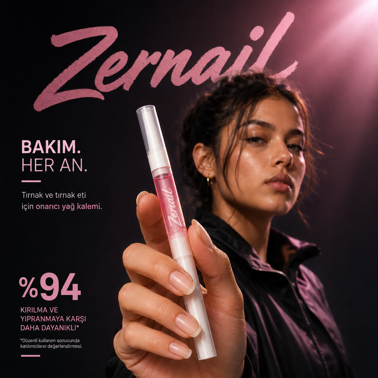 Zernail™ Uzatıcı ve Güçlendirici Bakım Yağı