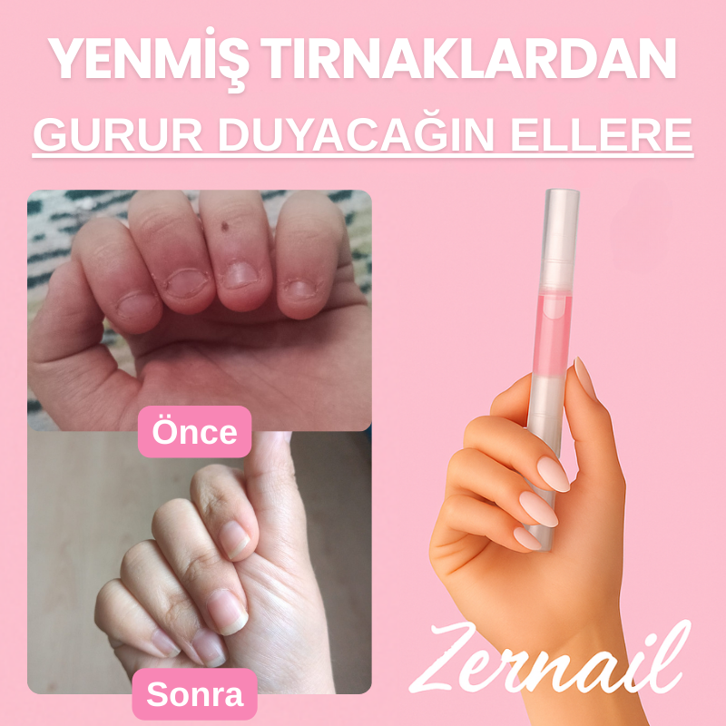 ZerNail™ | Uzatıcı & Güçlendirici Bakım Yağı